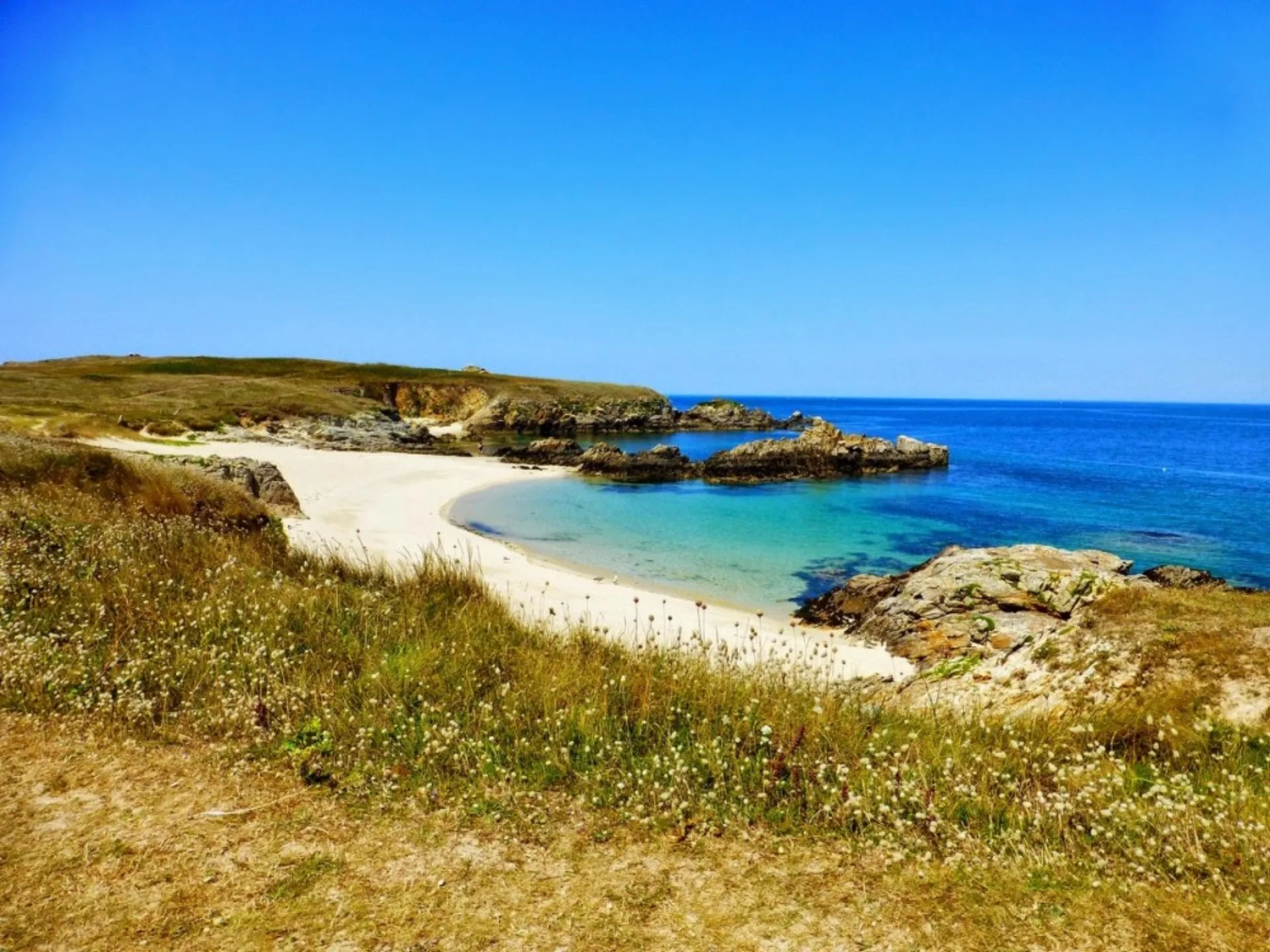 Crique sauvage de l'île d'Hoëdic