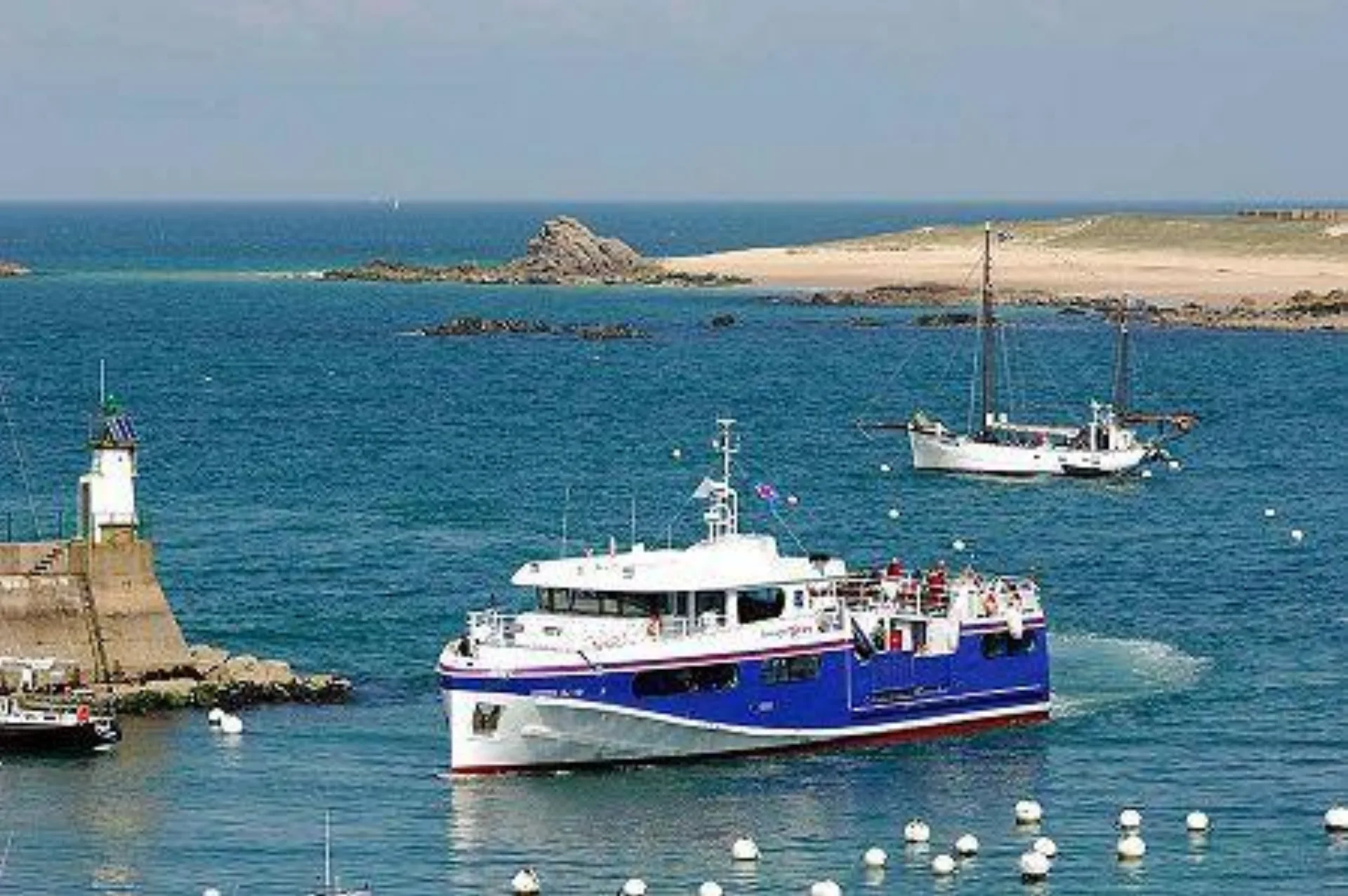Bateau de la traversée vers Hoëdic
