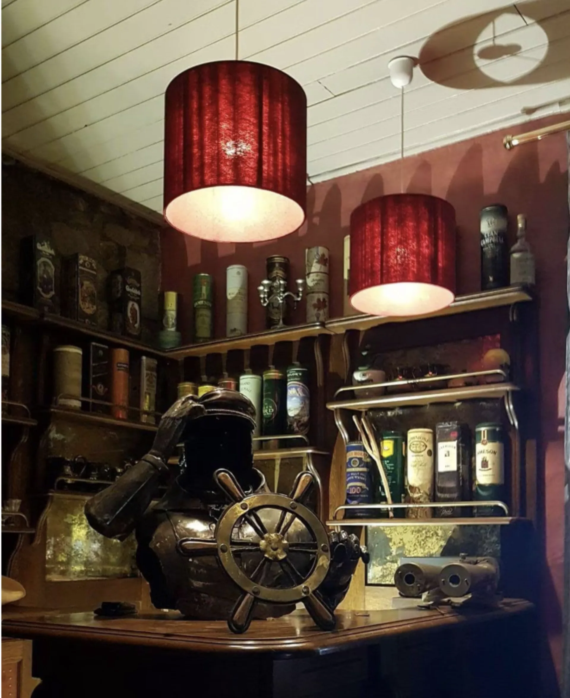 Bar rustique et authentique