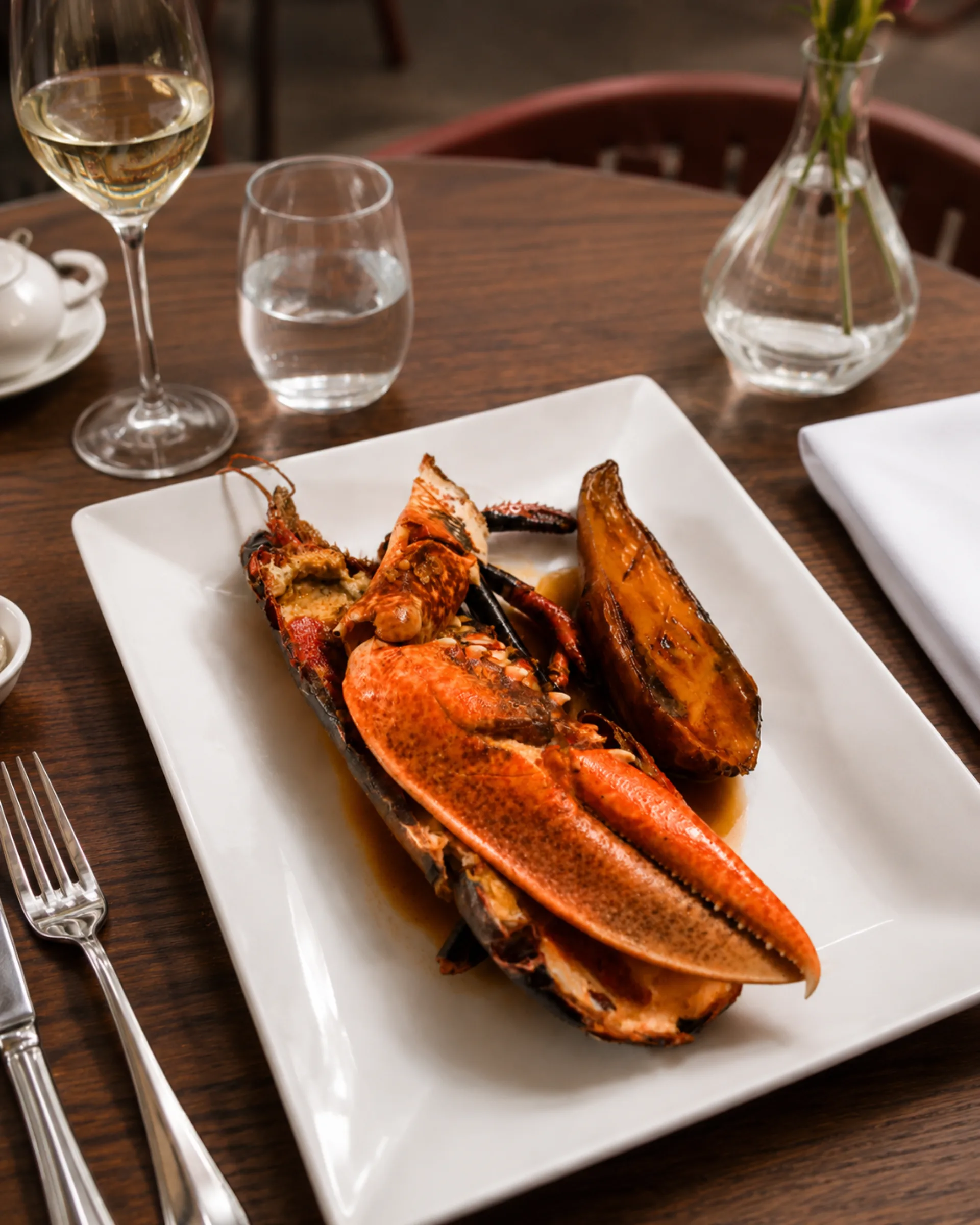 Homard grillé